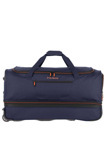 travelite Basics - Rollenreisetasche 98/119L 70 cm erw. (bordeaux) in navy