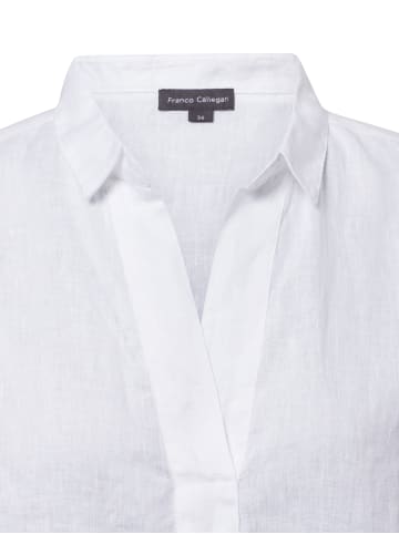 Franco Callegari Leinenbluse in ecru - 0027