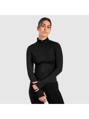 SMILODOX Trainingsjacke Indira in Schwarz