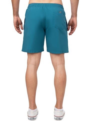 Reichstadt Herren Regular Fit Badehose Mid Waist in Blue