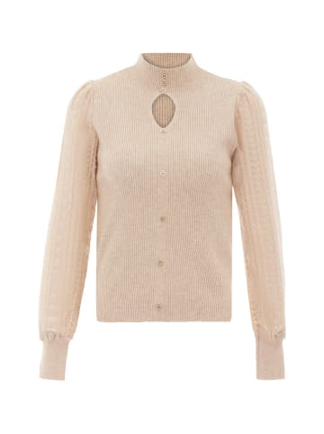 NAEMI Strickpullover in Beige