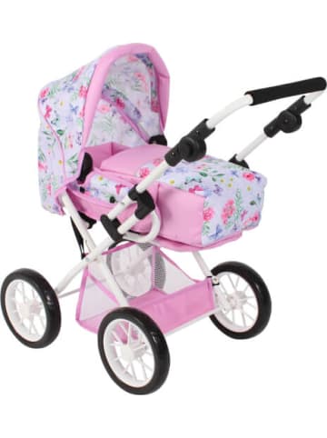 Chic 2000 Kombi-Puppenwagen Leni Flowers, 3-8 Jahre