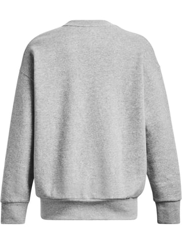Under Armour Pullover "Essential Flc Os Crew" in Grau