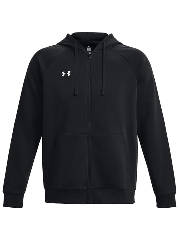 Under Armour Longsleeve UA RIVAL FLEECE FZ HOODIE in Schwarz