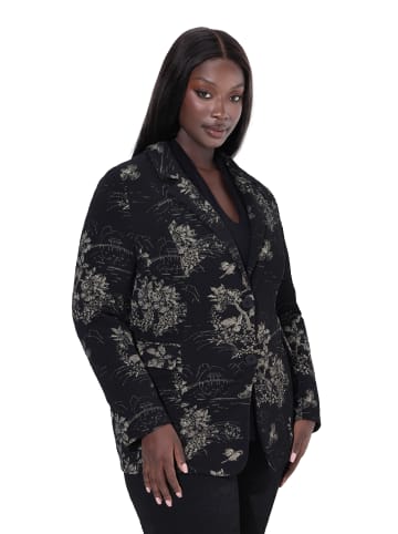 Ulla Popken Blazer in schwarz