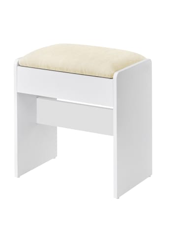 VASAGLE Schminktisch Kailyn in Cremeweiß - (B)45 x (H)49.5 x (T)28.6 cm