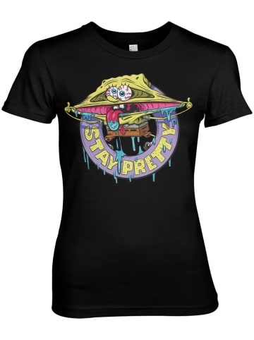 SpongeBob Shirt in Schwarz