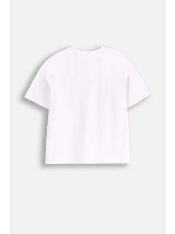 Coccodrillo T-Shirt mit kurzen Ärmeln in weiß