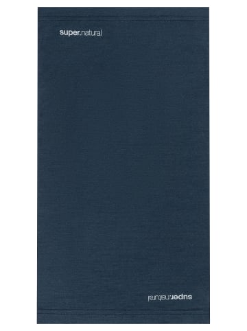 super.natural Merino Multifunktionstuch WANDERLUST NECKWARMER in Blau