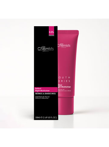 skinChemists 0,2% Retinol & Bakuchiol Nachtfeuchtigkeitscreme 50ml