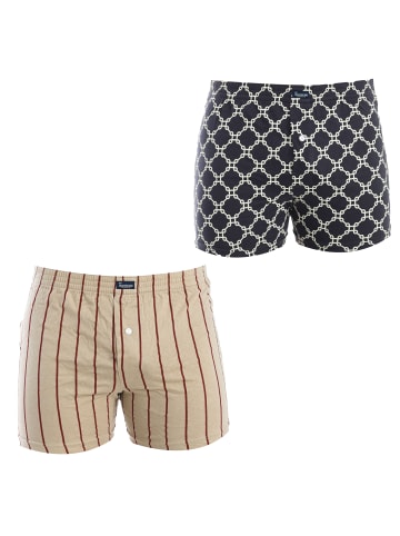 Abanderado 2er-Set: Boxershorts in Multicolored