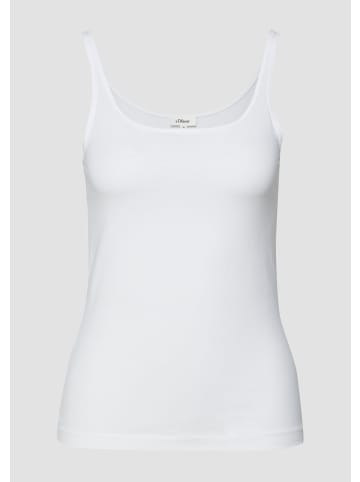 s.Oliver T-Shirt in 0100_weiß