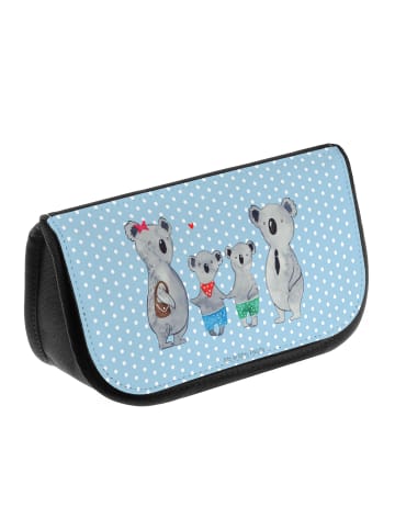 Mr. & Mrs. Panda Make-up-Täschchen Koala Familie zwei ohne Spruch in Blau Pastell