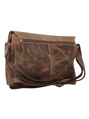 Greenburry Vintage Messenger Leder 34 cm brown