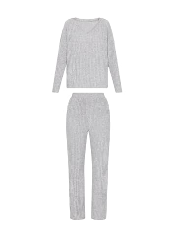 Swirly Sleepwear in Light Grey
