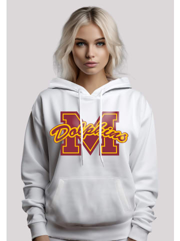 F4NT4STIC Hoodie Sex Education M Dolphins Netflix TV Series in weiß