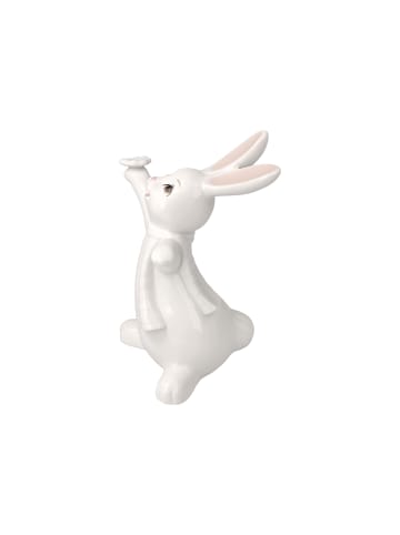 Goebel Figur " Hase Snow White - Oh Happy Day! " in weiß