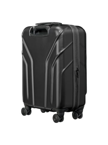 Wenger Amplix 4 Rollen Kabinentrolley 54 cm Laptopfach black