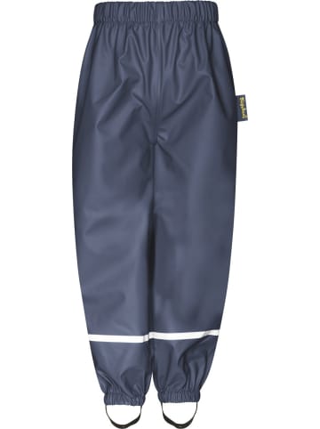 Playshoes Kinder Regenhose "Fleece-Halbhose" in Blau