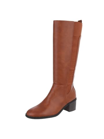 Ital-Design High Heel in Camel
