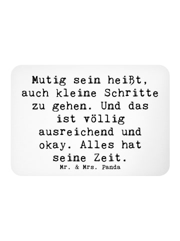 Mr. & Mrs. Panda whiteboardmagnet Spruch Selbstvertrauen stärken... in Weiß