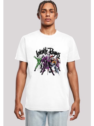 F4NT4STIC T-Shirt DC Comics Batman Loveable Rogues in weiß