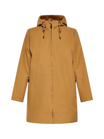 DreiMaster Klassik Damen Regenmantel in Dunkelbeige