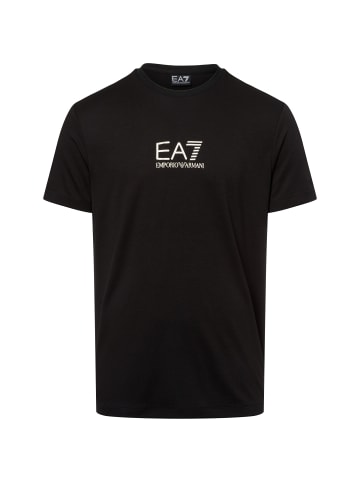 EA7 T-Shirt in schwarz
