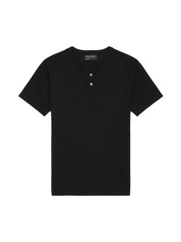 Marc O'Polo Henley-Shirt regular in Schwarz