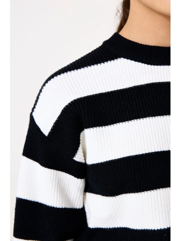 Garcia Strickpullover mit Blockstreifen in liberty blue