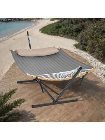 SONGMICS Hängematte Socozzy in Grau - (B)400 x (H)90 x (T)100 cm
