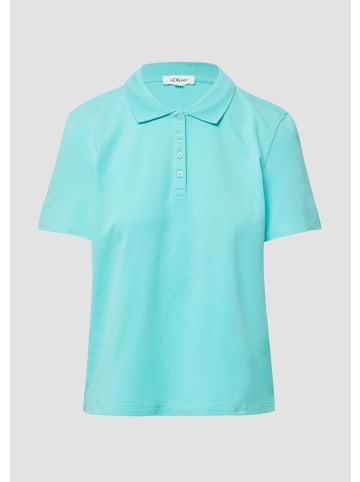 s.Oliver Polo-Shirt in 6099_helles türkis