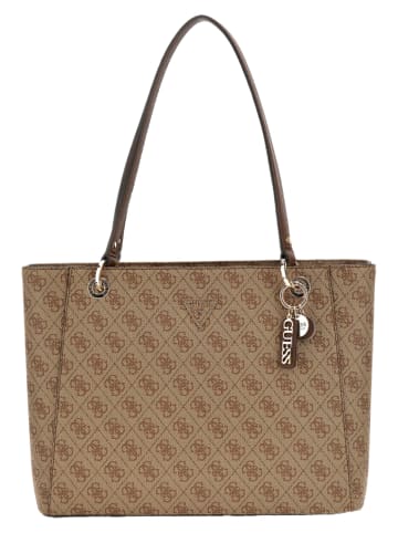 Guess Handtasche Noelle Noel in Latte logo braun