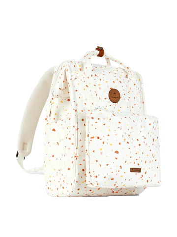 Cabaia Tagesrucksack Baby Bag M in Willeman White