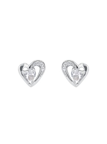 Amor Ohrstecker Silber 925, rhodiniert in Silber