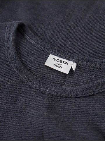 TWO SOON Oberteil in Ombre Blue