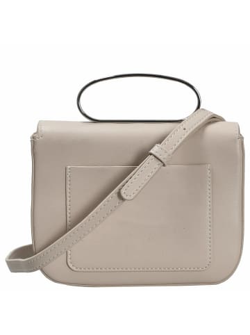 Seidenfelt SFM227 Crossbag - Umhängetasche 16 cm (black/silver) in cream/silver