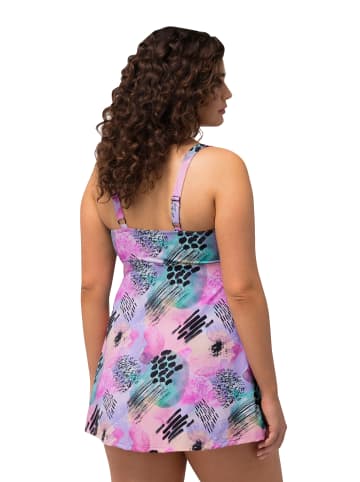 Ulla Popken Badeanzug in hortensie