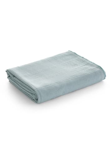 GAMUSI Plaid "ZAIRA" in Aqua