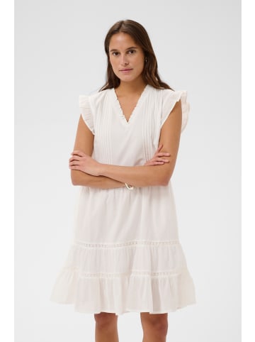 Kaffe Kleid KAvalerie A-shape in Chalk