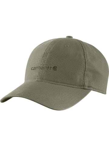 CARHARTT Cap "Canvas Embroidered Graphic Cap" in Grün