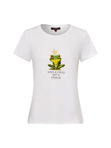 More & More T-Shirt in weiß grün