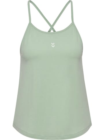 Hummel Sportshirt "Yoga Soft W Strap Top" in Grün