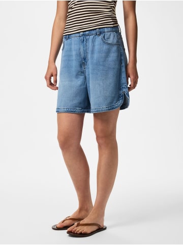Pieces Jeansshorts in Medium Blue Denim