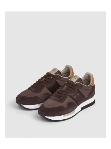 Hackett London Sneaker Keston in Braun