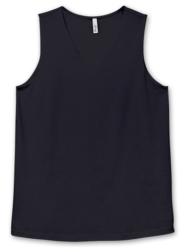 sheego Tanktop in tiefblau