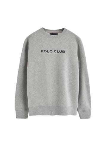 Polo Club Sweatshirt in Grau Vigore