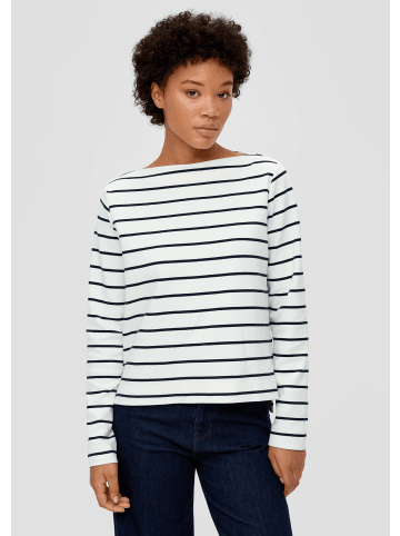 S. Oliver Sweatshirt langarm in Blau