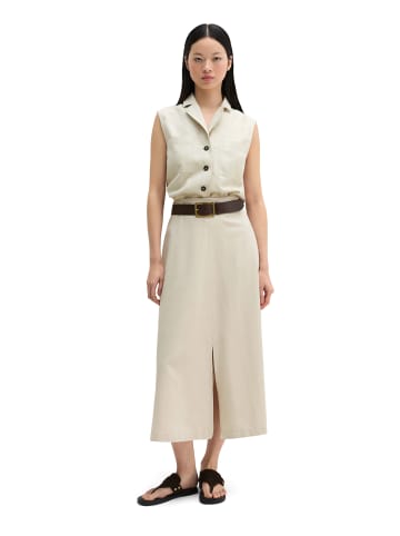 Marc O'Polo Weste relaxed in Grey Silk