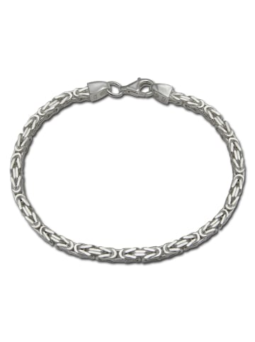 SilberDream 925 Sterling Silber Damen, Herren SilberDream Armbänder Vierkant-Form ca. 19cm